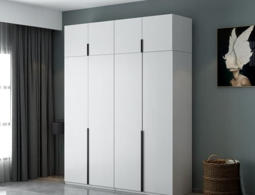 Large 4 Door Wardrobe for Homes, Hotels & Residential Projects